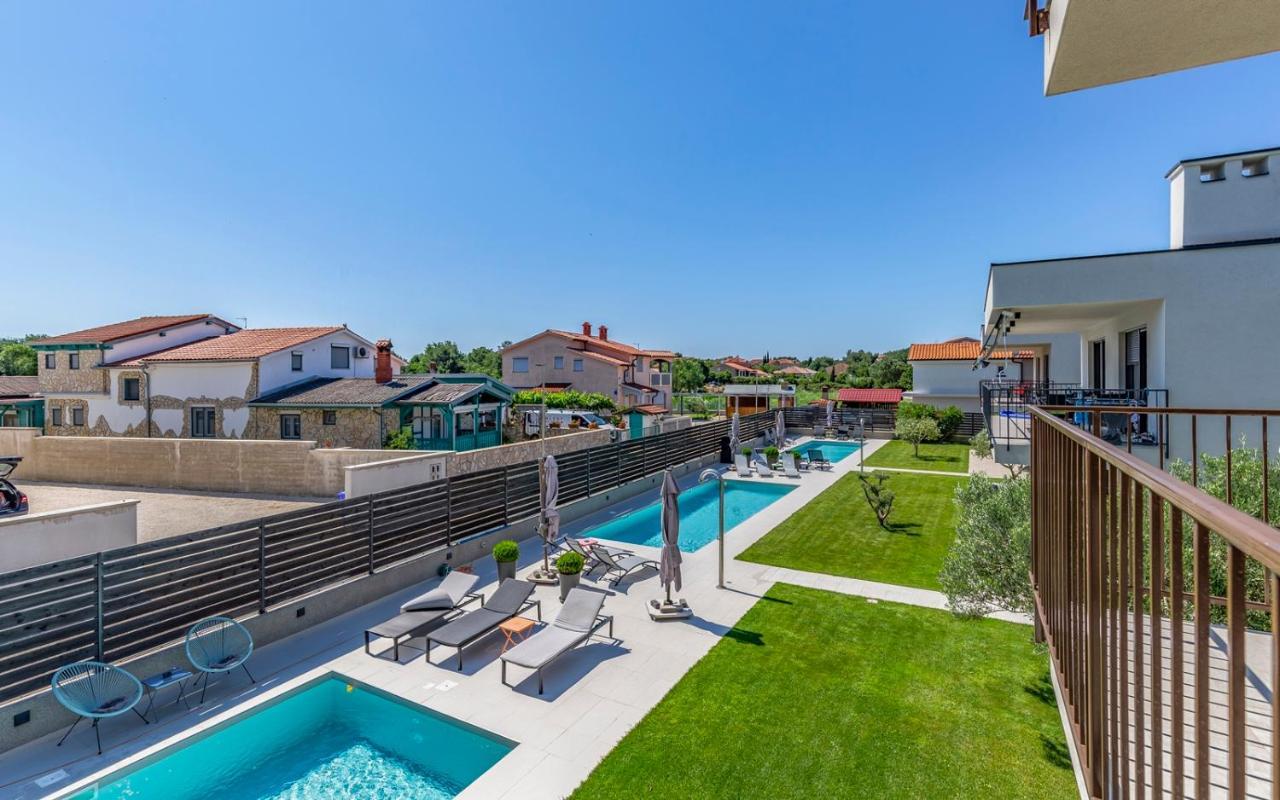 Ap Caci Mit Pool - Istriensonne 0712-0737 Apartment Medulin Luaran gambar
