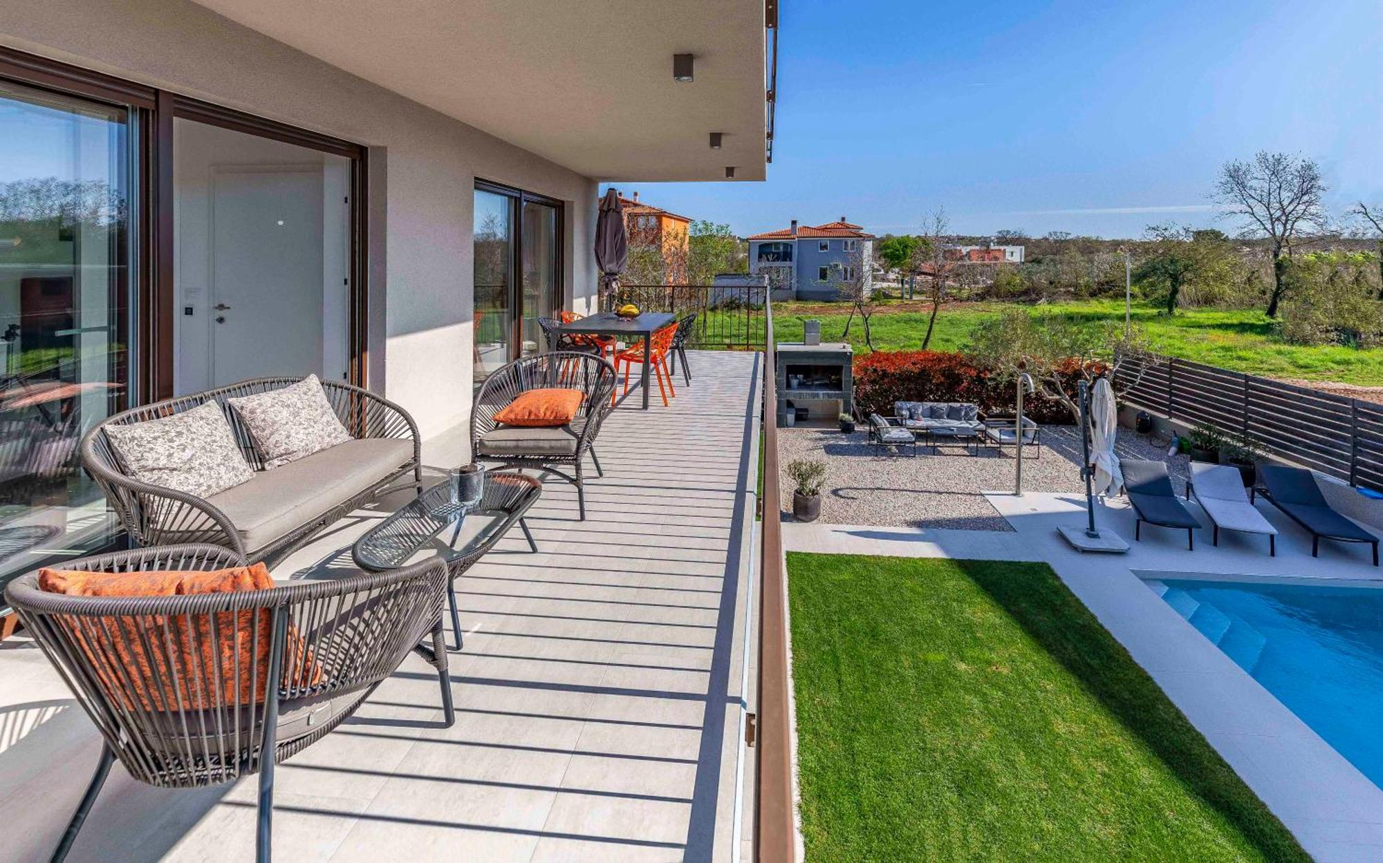 Ap Caci Mit Pool - Istriensonne 0712-0737 Apartment Medulin Luaran gambar