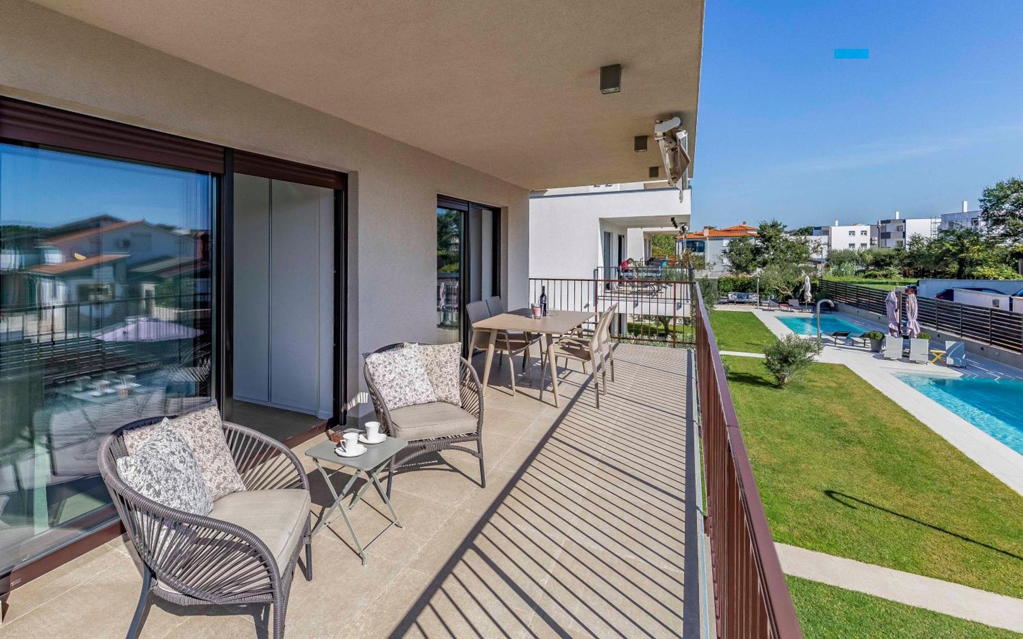 Ap Caci Mit Pool - Istriensonne 0712-0737 Apartment Medulin Luaran gambar